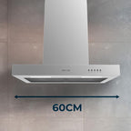 Campana T Cecotec Bolero Flux TM 606500 Inox A