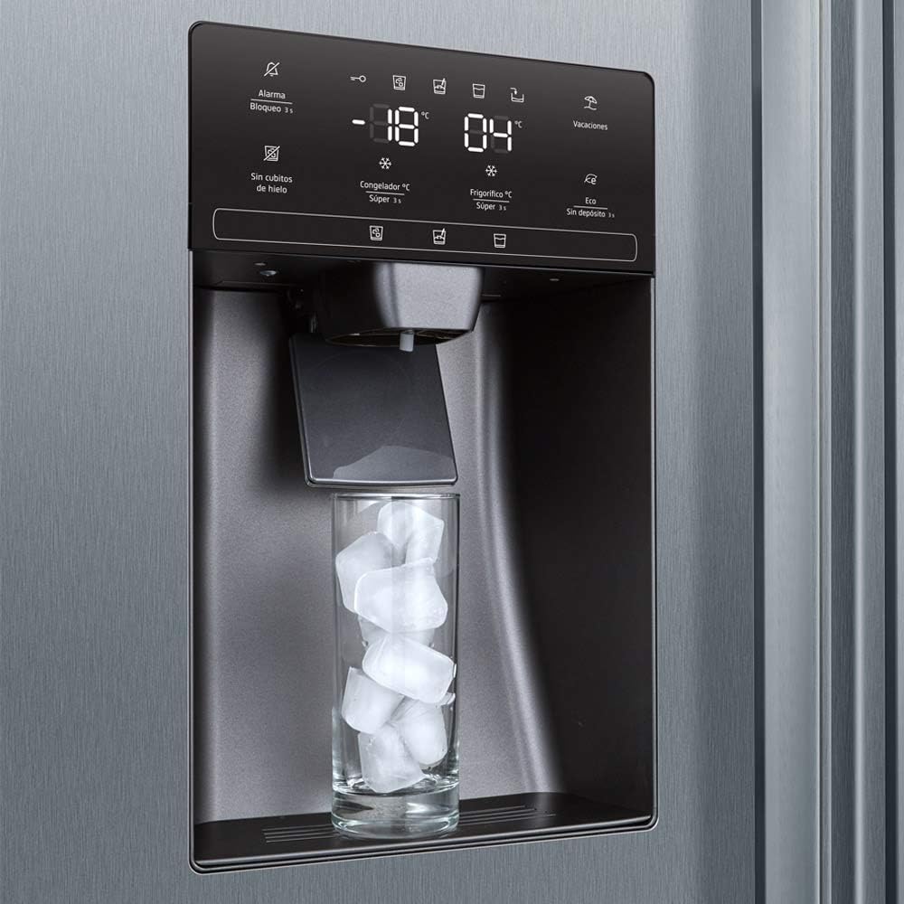 FRIGORIFICO AMERICANO BALAY 3FAF494XE NO FROST CLASE ENERGETICA A++ 179X91X72 CM 533 LITROS PUERTAS ACERO ANTIHUELLAS DISPENSADOR AGUA Y HIELO