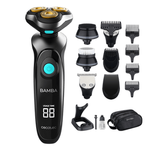 Afeitadora Cecotec Bamba PrecisionCare TwistGroom 10in1