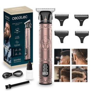 Perfiladora de pelo Cecotec Bamba PrecisionCare Warrior