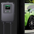 Estación de carga para vehículos eléctricos 32A/7.0KW/5M Negro - Cargador EV Tipo 2