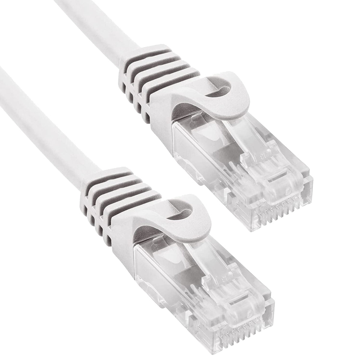 Cable de Red 100% Cu Cat.6 UTP Sólido Gris 0.25M