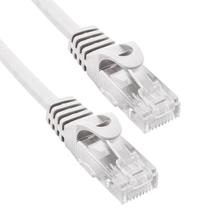 Cable de Red 100% Cu Cat.6 UTP Sólido Gris 0.25M