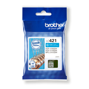 LC421C cartucho de tinta 1 pieza(s) Original Cian