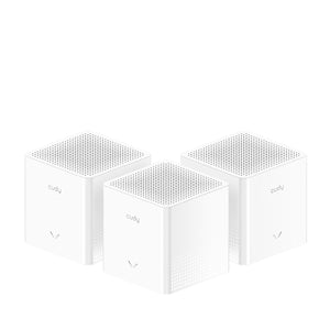 M1200 3-PACK sistema Wi-Fi Mesh (Wi-Fi en malla) Doble banda (2,4 GHz / 5 GHz) Wi-Fi 5 (802.11ac) Blanco 1 Interno