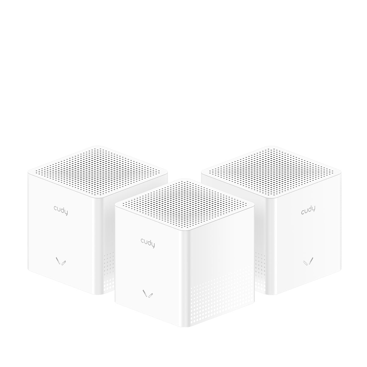 M1200 3-PACK sistema Wi-Fi Mesh (Wi-Fi en malla) Doble banda (2,4 GHz / 5 GHz) Wi-Fi 5 (802.11ac) Blanco 1 Interno