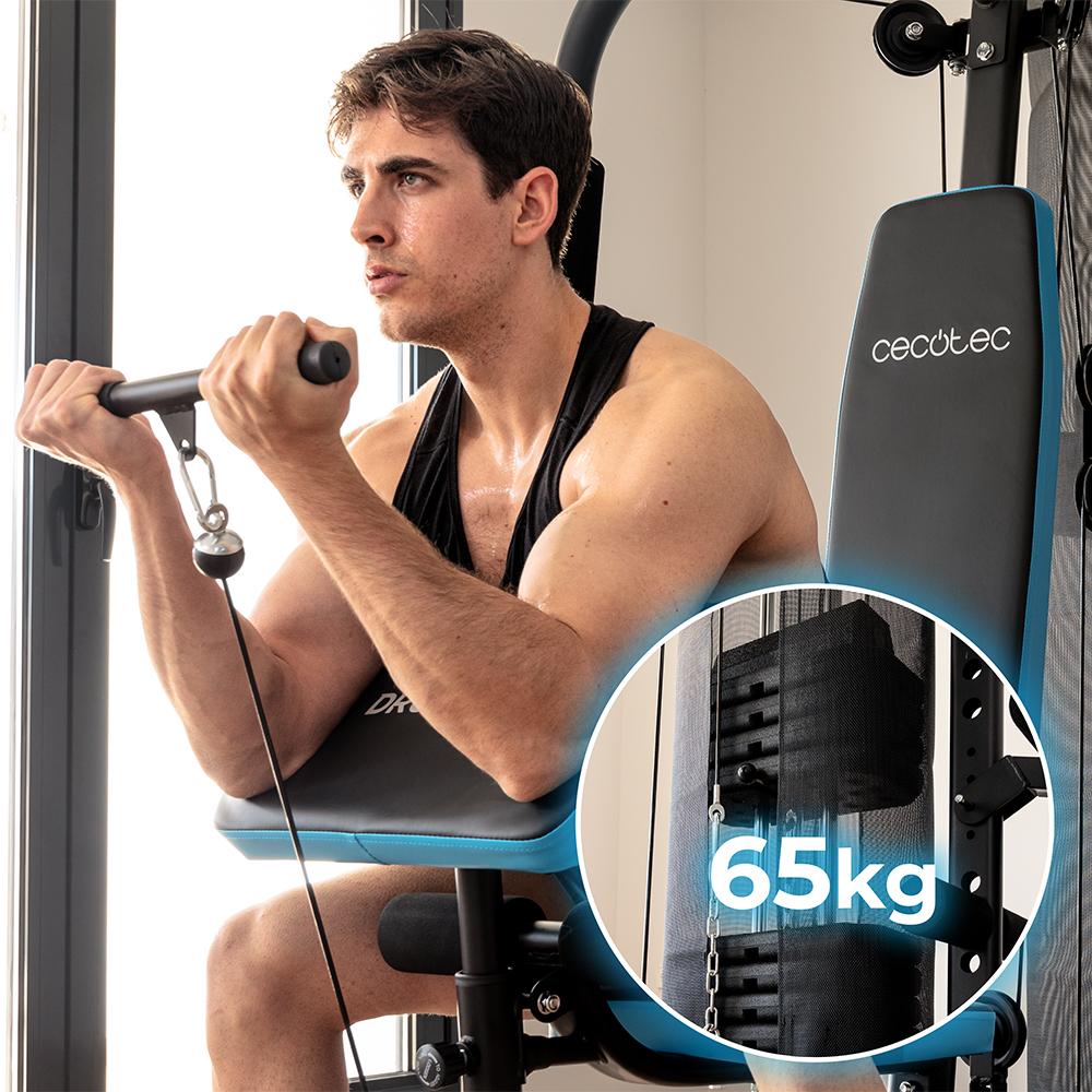 Drumfit HomeGym 2000 Double
Multiestación de entrenamiento multifuncional
