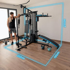 Drumfit HomeGym 2000 Double
Multiestación de entrenamiento multifuncional