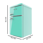 Frigorifico Cecotec Bolero CoolMarket 2D Origin 86 Green E
