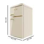Bolero CoolMarket 2D Origin 86 Beige E
Mini frigorífico