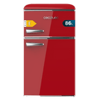 frigorífico Cecotec Bolero CoolMarket 2D Origin 86 Red E