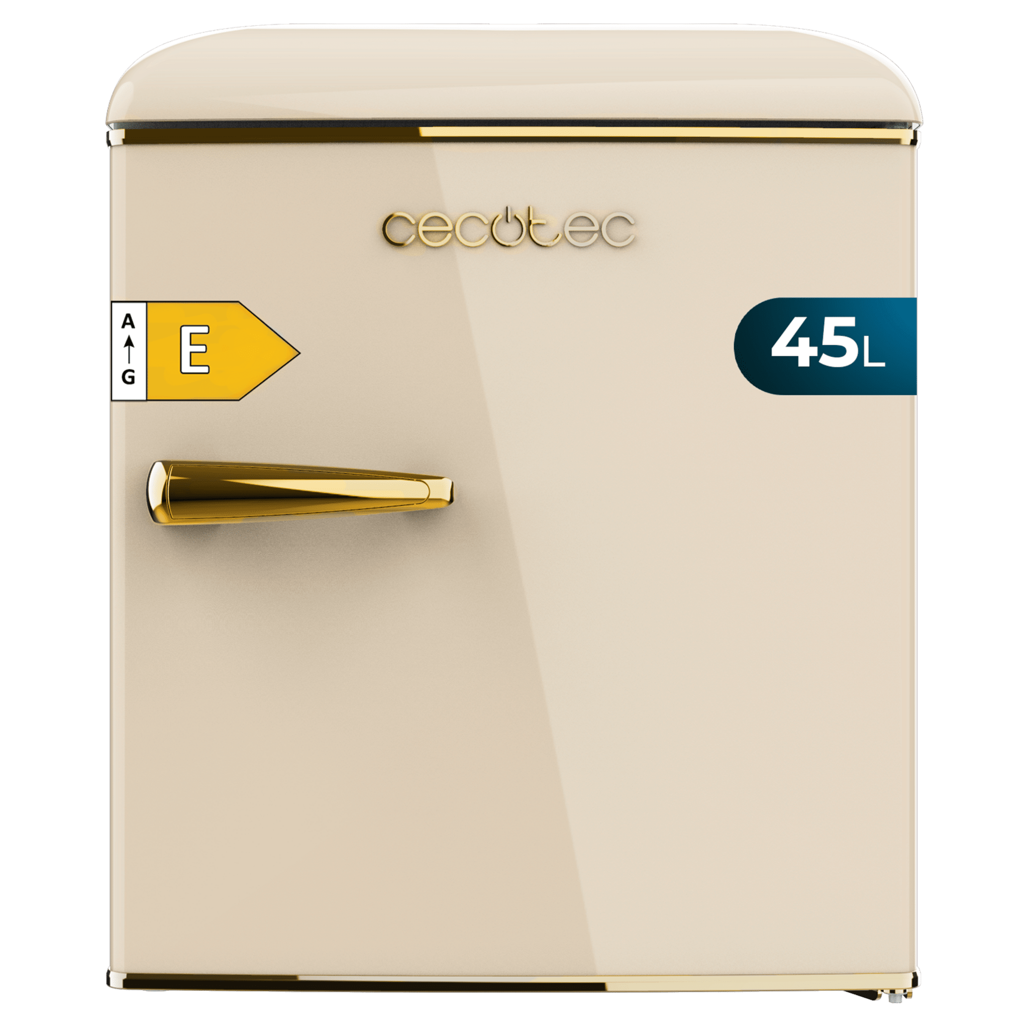 Bolero CoolMarket TT Origin 45 Beige E
Mini frigorífico retro