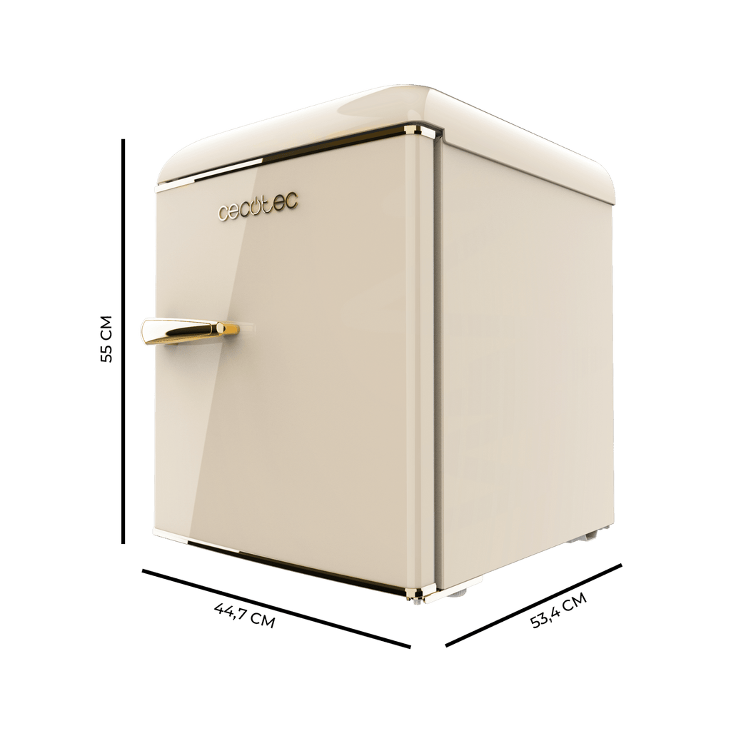 Bolero CoolMarket TT Origin 45 Beige E
Mini frigorífico retro