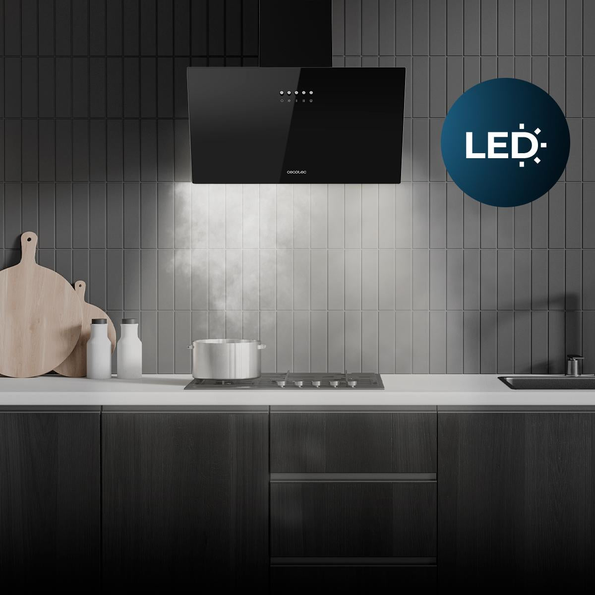 Bolero Flux DM 603500 Glass Black B
Campana