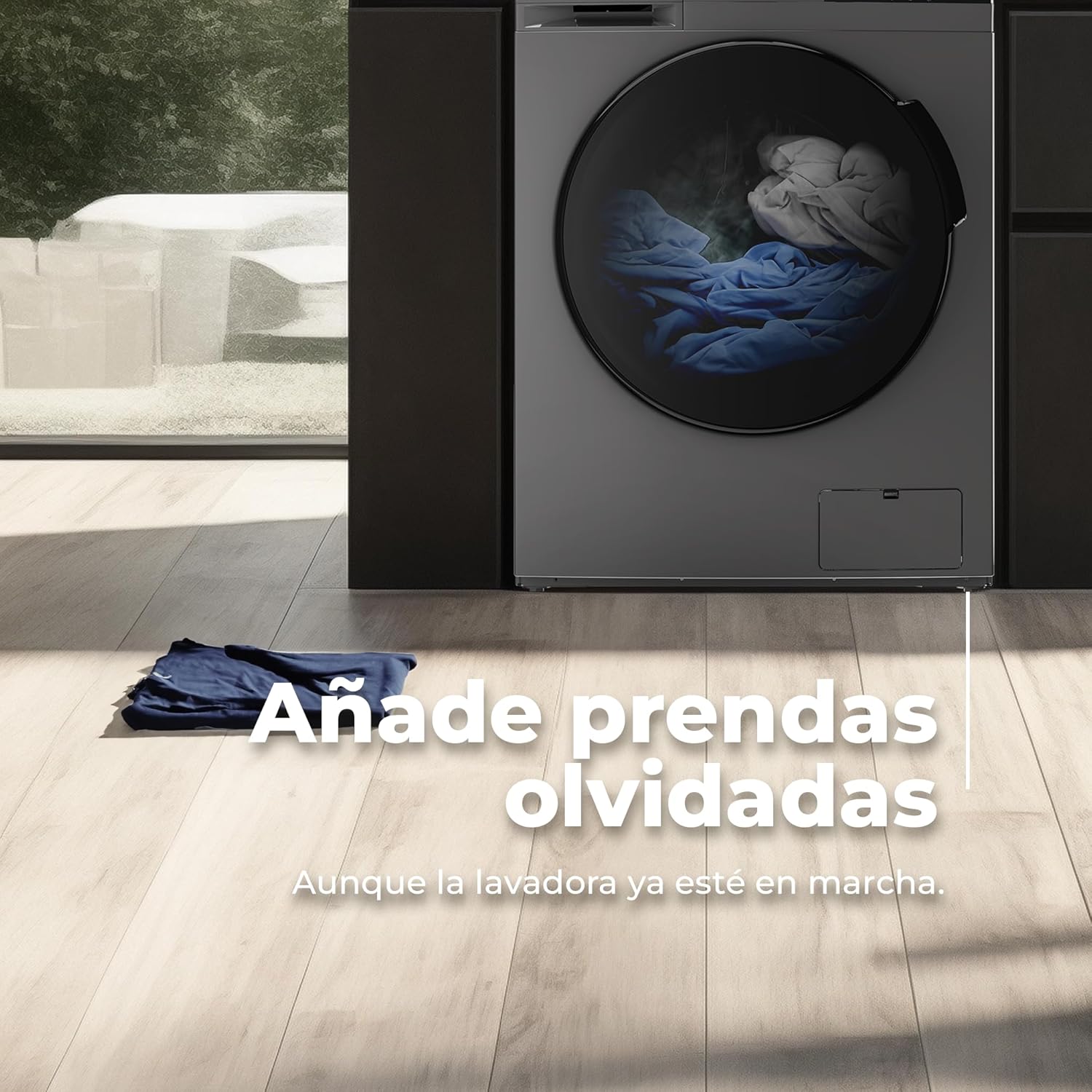 LAVADORA SECADORA EVVO NOVA INOX 10 kg lavado/7 kg secado