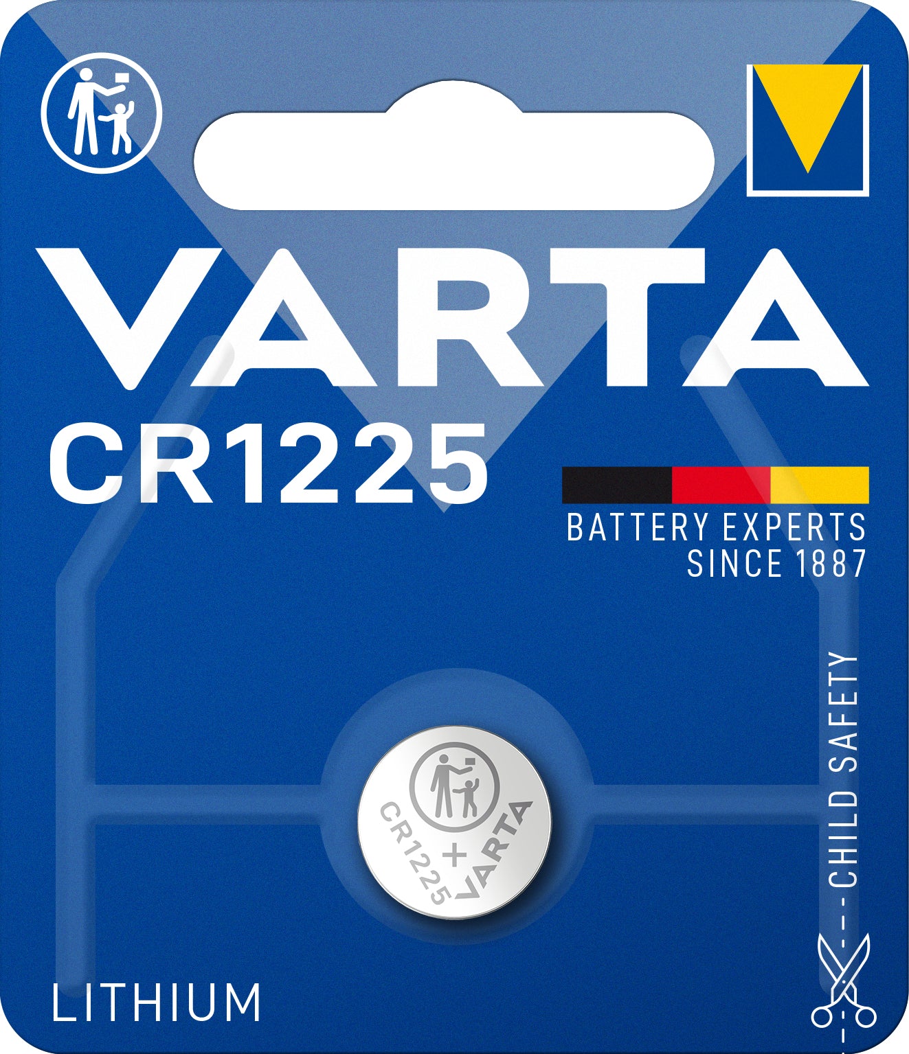 CR1225 Batería de un solo uso Litio