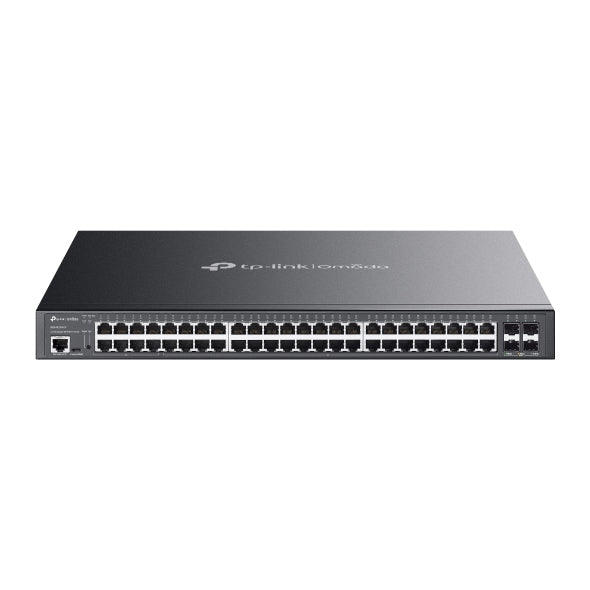 Omada SG3452XMPP switch Gestionado L2+ Gigabit Ethernet (10/100/1000) Energía sobre Ethernet (PoE) 1U Negro
