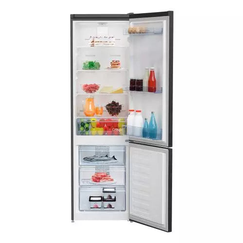 FRIGORIFICO COMBI BEKO RCNA305K40XBRN INOX 181,3X54X57,4 CLASE E 305L NO FROST LUZ LED AEROFLOW