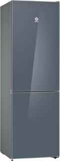 FRIGORIFICO COMBI BALAY 3KFD565AI NO FROST CLASE D 186X60X66 357 LITROS PUERTAS CRISTAL GRIS ANTRACITA EXTRACOLD/EXTRAFRESH COMFORT SERIE CRISTAL "FABRICADO EN ESPAÑA"