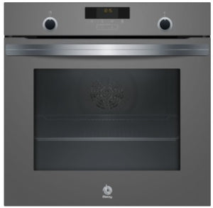 HORNO BALAY 3HB5158A2 MULTIFUNCION CRISTAL GRIS ANTRACITA 71L A ABATIBLE AQUALISIS "FABRICADO EN ESPAÑA"