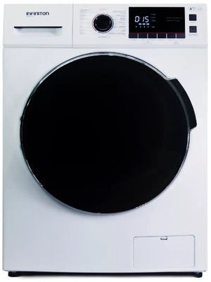 LAVADORA INFINITON WMMC12N BLANCA 12KG 1400RPM CLASE B MOTOR INVERTER 16 PROGRAMAS DISPLAY INICIO DIFERIDO