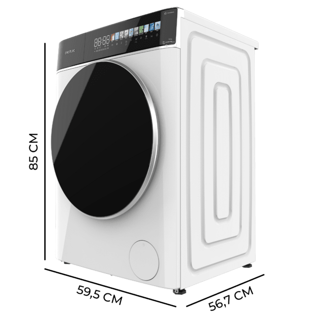 Lavadora Cecotec Bolero DressCode 10900 Autodose Inverter FullColor A