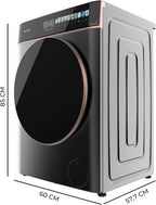 Lavadora Cecotec Bolero DressCode 10900 Autodose Inverter FullColor Steel A