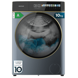 Lavadora Cecotec Bolero DressCode 10900 Inverter FullColor Ice Blue A