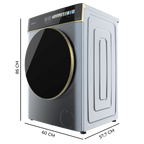 Lavadora Cecotec Bolero DressCode 10900 Inverter FullColor Ice Blue A