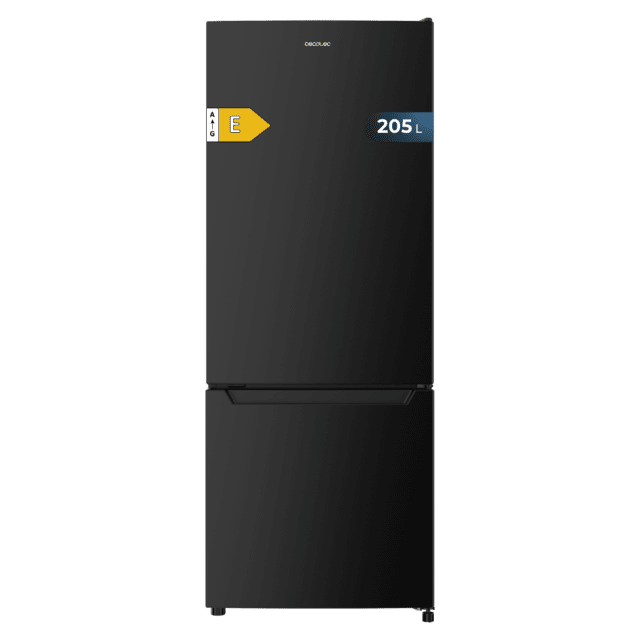 Frigorífico combi Cecotec Bolero CoolMarket Combi 205 DF Black E