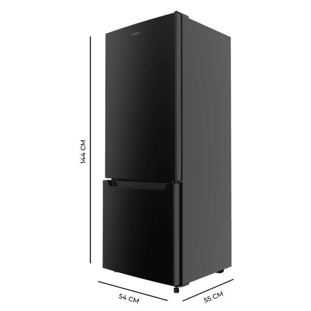 Frigorífico combi Cecotec Bolero CoolMarket Combi 205 DF Black E