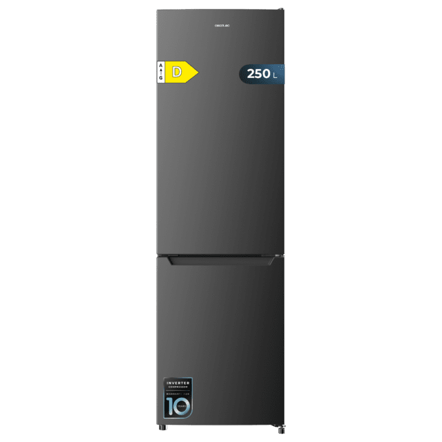 Frigorífico combi Cecotec Bolero CoolMarket Combi 250 Dark D