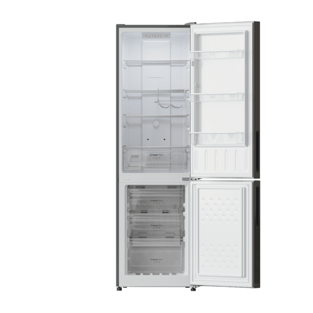 Frigorífico combi Cecotec Bolero CoolMarket Combi 250 Grey Glass E