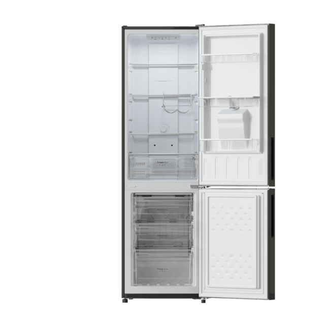 Frigorífico combi Cecotec Bolero CoolMarket Combi 250 WD Grey Glass D
