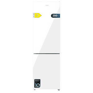 Frigorífico combi Cecotec Bolero CoolMarket Combi 250 White Glass D