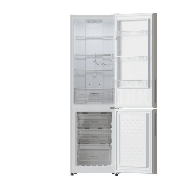 Frigorífico combi Cecotec Bolero CoolMarket Combi 250 White Glass D