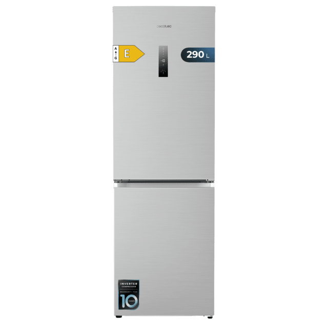 Frigorífico combi Cecotec Bolero CoolMarket Combi 290 Inox