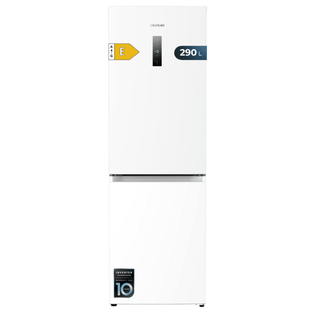 Frigorífico combi Cecotec Bolero CoolMarket Combi 290 White