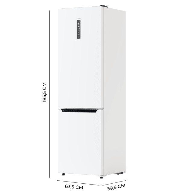 Frigorífico combi Cecotec Bolero CoolMarket Combi 322T White D