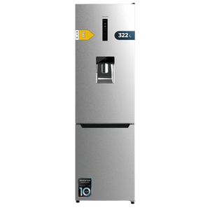 Frigorífico combi Cecotec Bolero CoolMarket Combi 322 WD Inox E