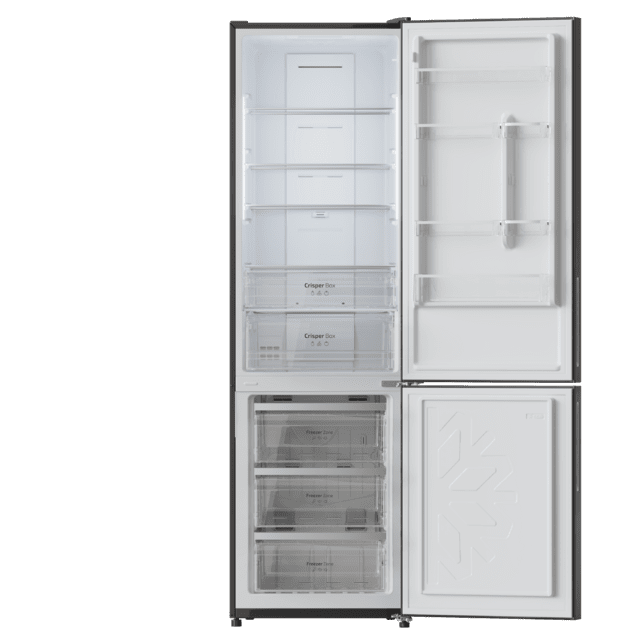Frigorífico combi Cecotec Bolero CoolMarket Combi 356 Black Glass E