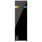 Frigorífico combi Cecotec Bolero CoolMarket Combi 356 Black Glass E