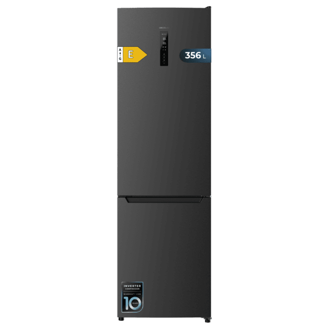 Frigorífico combi Cecotec Bolero CoolMarket Combi 356 Dark E