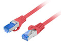 PCF6A-10CC cable de red Rojo 1,5 m Cat6a S/FTP (S-STP)