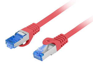 PCF6A-10CC cable de red Rojo 1,5 m Cat6a S/FTP (S-STP)