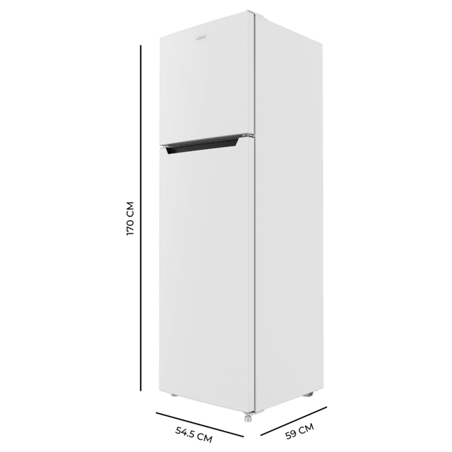 Frigorífico 2 puertas Cecotec Bolero CoolMarket 2D 255 NF White E