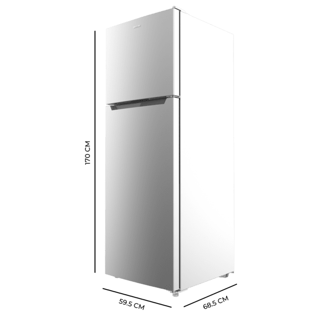 Frigorífico 2 puertas Cecotec Bolero CoolMarket 2D 348 NF Inox E