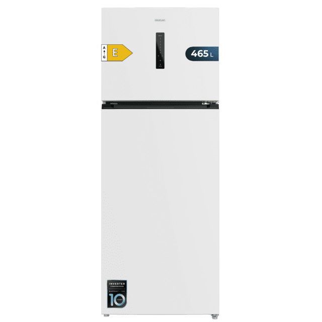 Frigorífico 2 puertas Cecotec Bolero CoolMarket 2D 465 NF White E