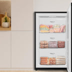 Congelador vertical Cecotec Bolero CoolMarket TF 87 Black