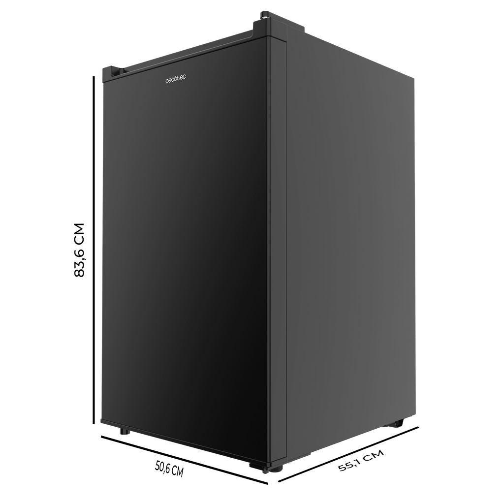 Congelador vertical Cecotec Bolero CoolMarket TF 87 Black